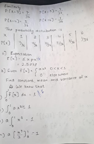 Probability distribution solution part 2